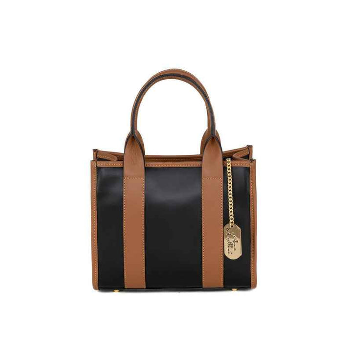 Litana- WB390861-NERO+CUOIO