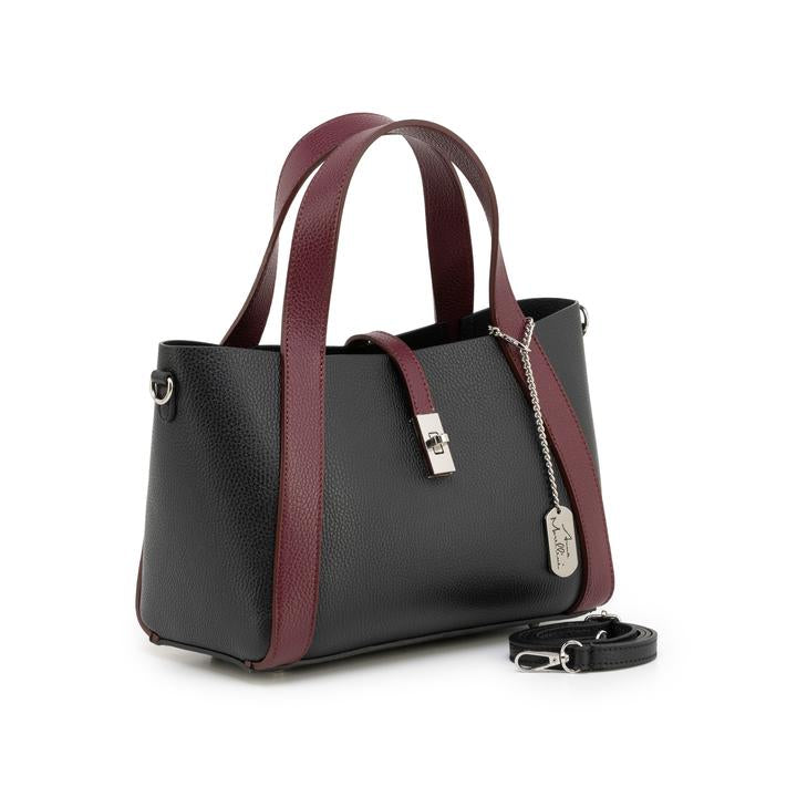 Simelda- WB390874-nero+bordo (nero+D34)
