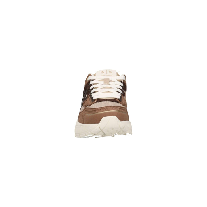 Armani Exchange Beige Sneakers – Women, Polyamide