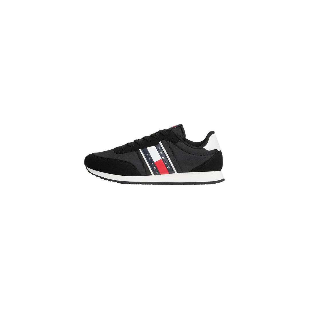 Tommy Hilfiger Jeans Black Sneakers – Men, Polyester