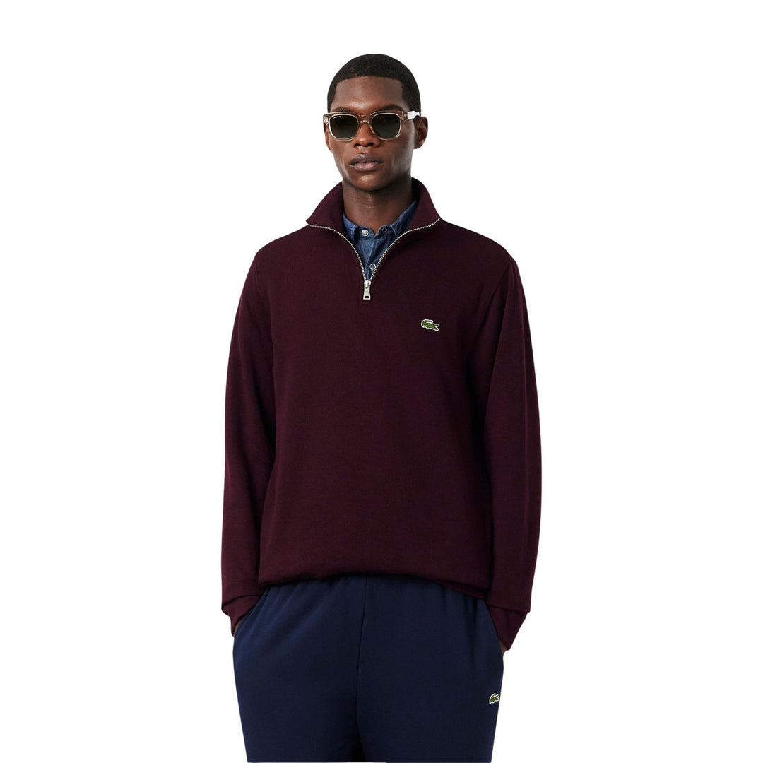 Lacoste Burgundy Sweatshirt