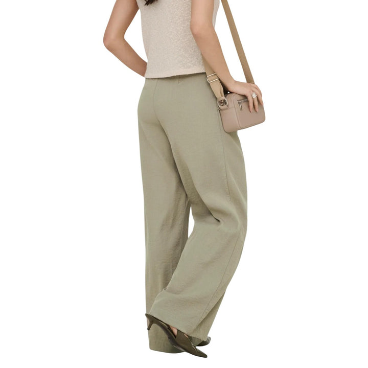 Jacqueline De Yong Trousers in beige SYNC2FASHION-2457865
