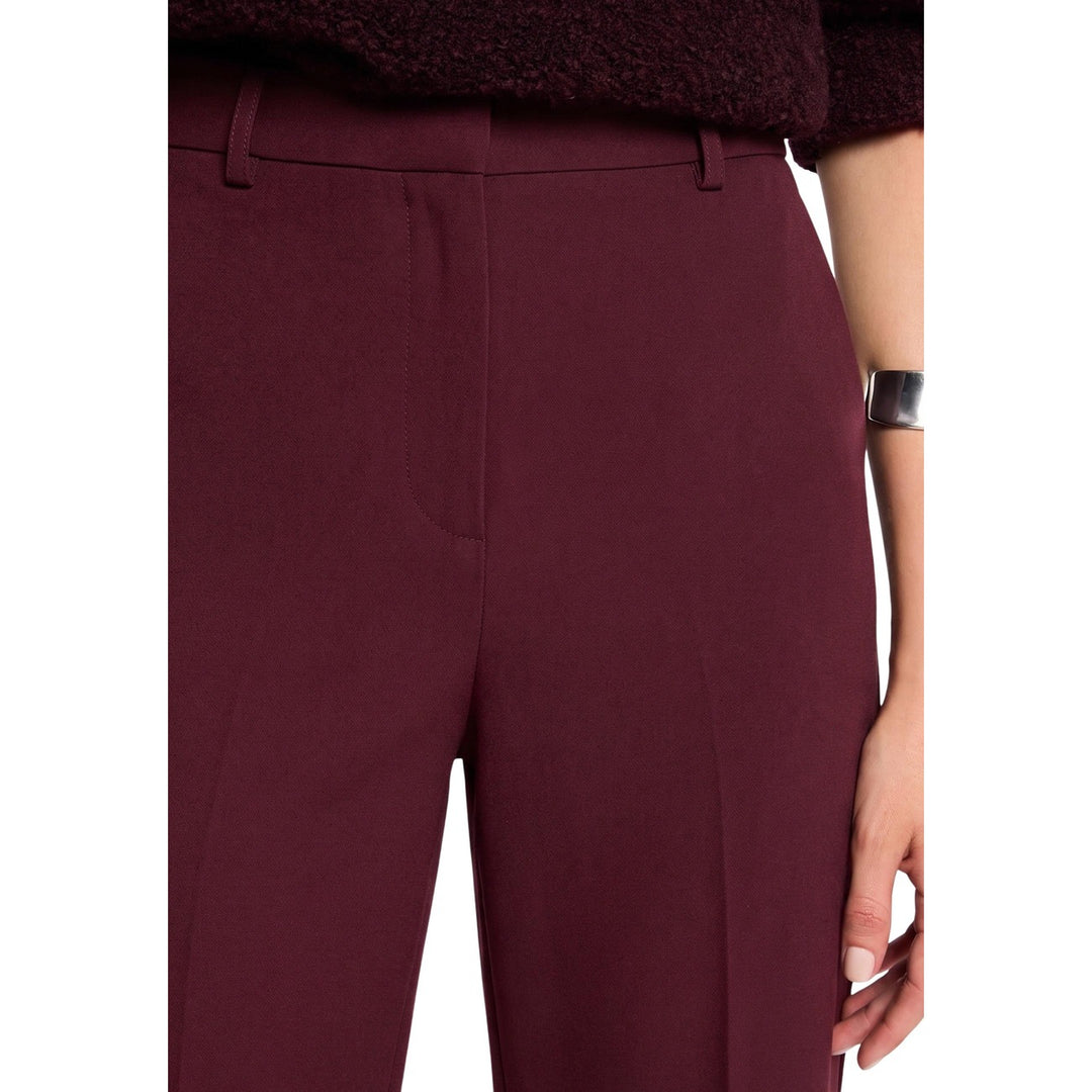 Morgan De Toi Burgundy Trousers – Women