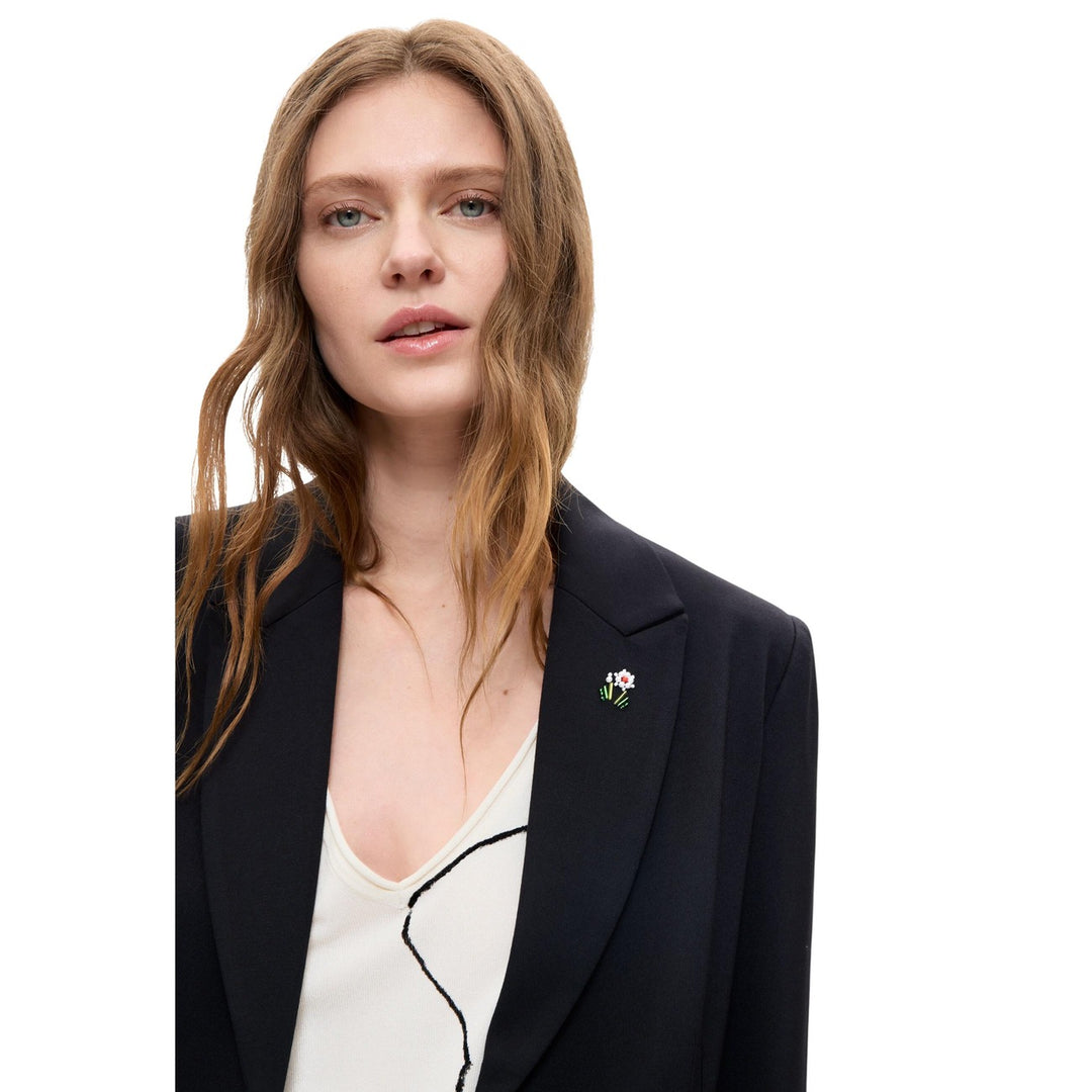 Desigual Black Blazer – Women, Polyamide