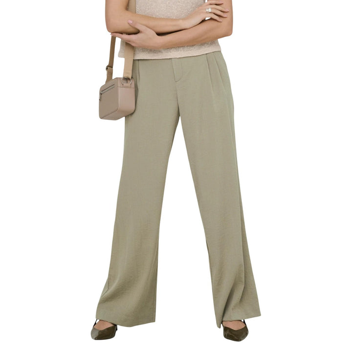 Jacqueline De Yong Trousers in beige SYNC2FASHION-2457865
