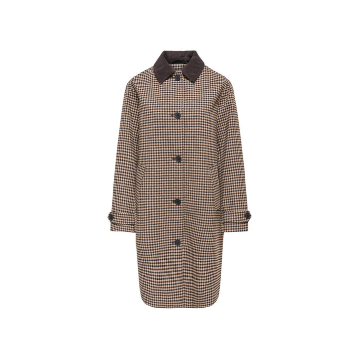 Jacqueline De Yong Brown Coat – Women, Wool