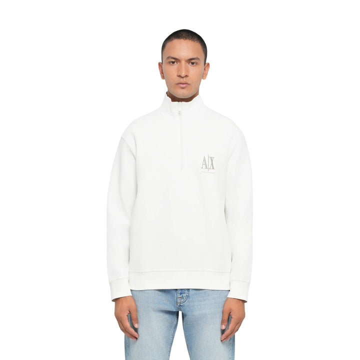 Armani Exchange White Sweatshirt – Men, Cotton