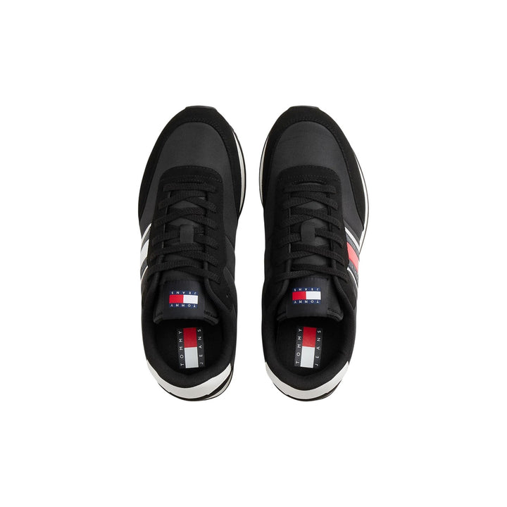 Tommy Hilfiger Jeans Black Sneakers – Men, Polyester