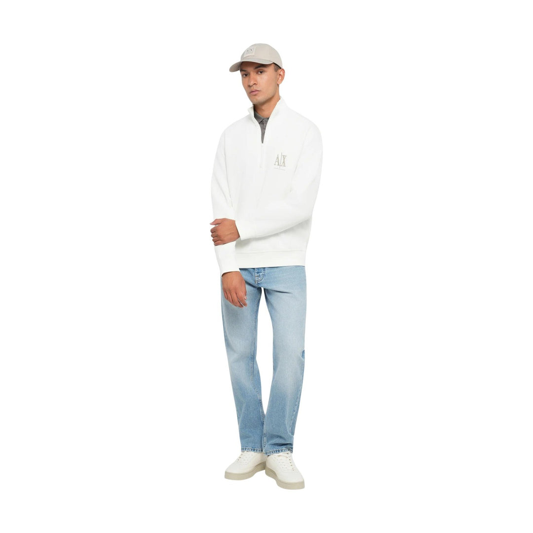 Armani Exchange White Sweatshirt – Men, Cotton
