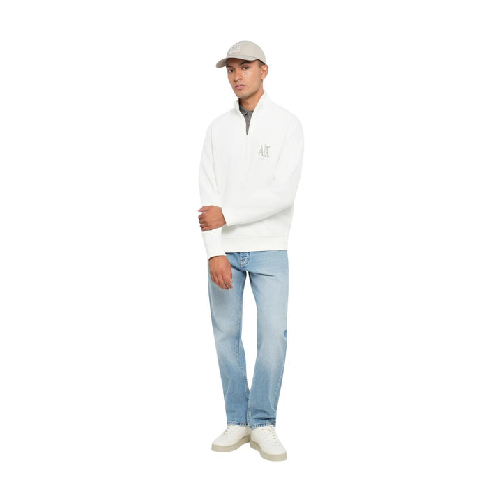 Armani Exchange White Sweatshirt – Men, Cotton