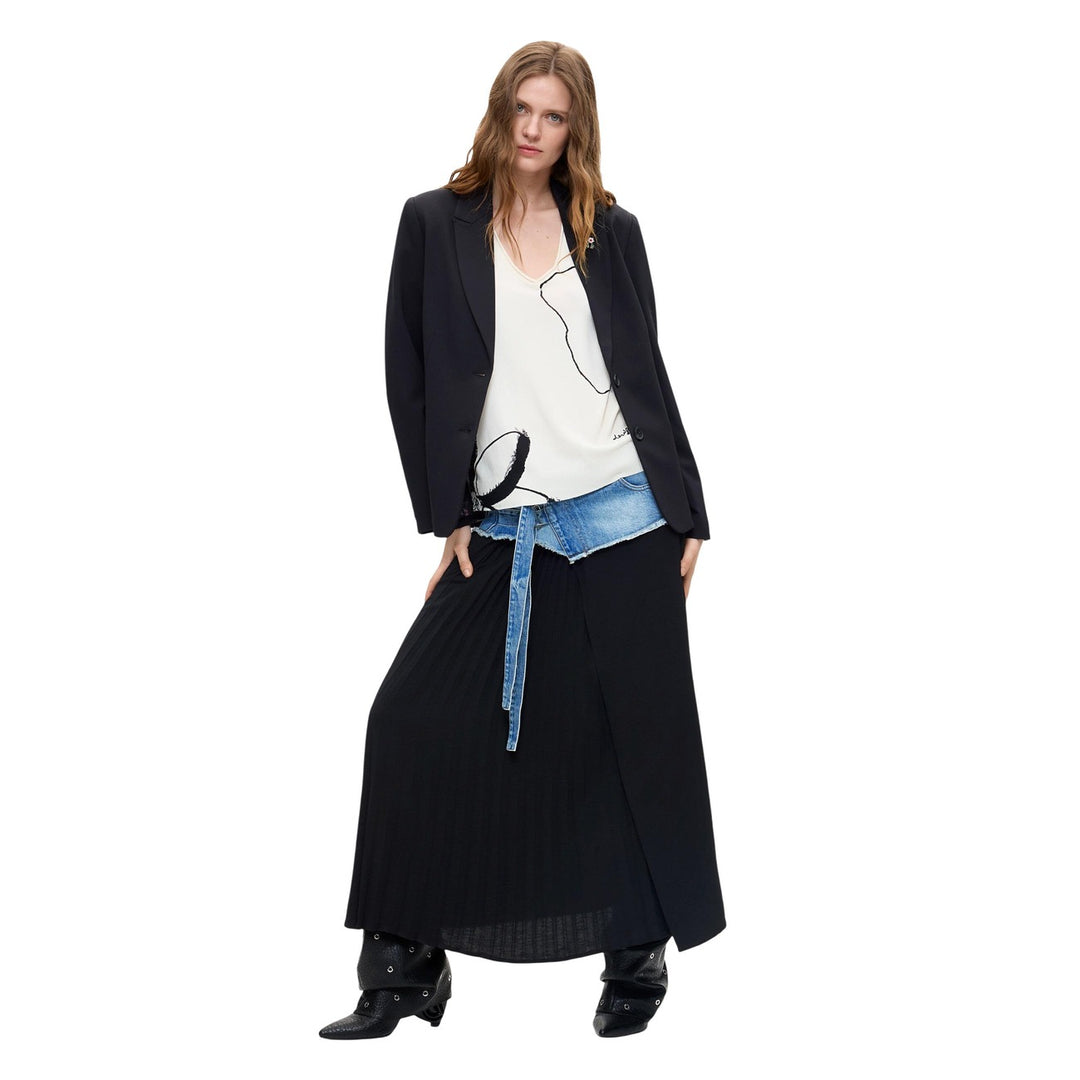 Desigual Black Blazer – Women, Polyamide