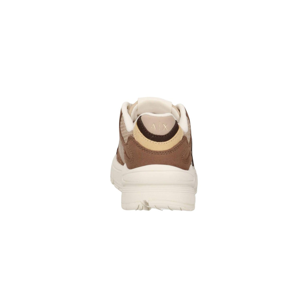 Armani Exchange Beige Sneakers – Women, Polyamide
