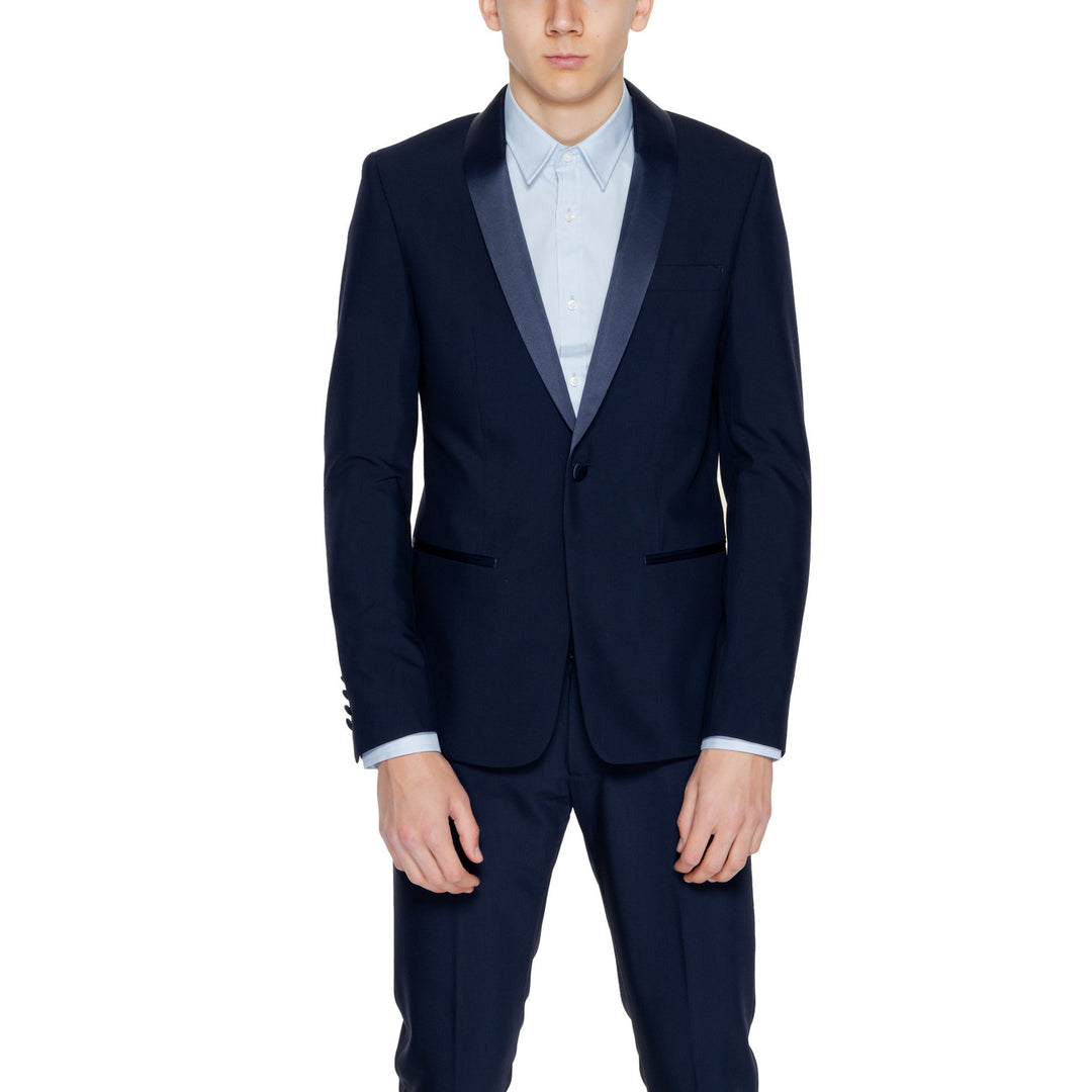 Antony Morato Blue Blazer – Men, Polyester