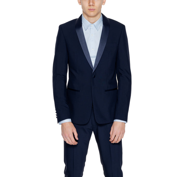 Antony Morato Blue Blazer – Men, Polyester