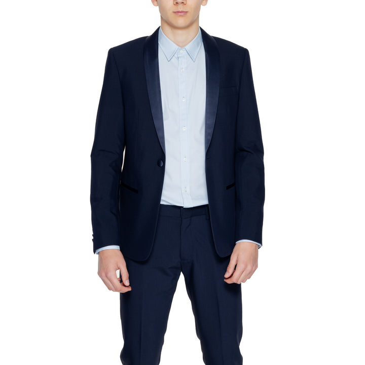 Antony Morato Blue Blazer – Men, Polyester