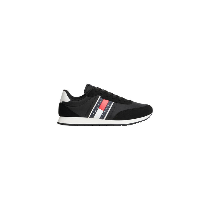 Tommy Hilfiger Jeans Black Sneakers – Men, Polyester