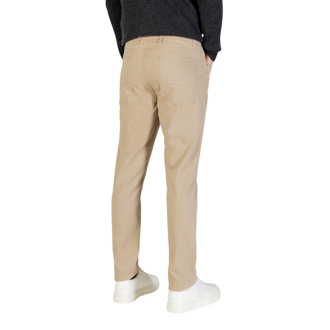 Borghese Beige Trousers – Men, Cotton